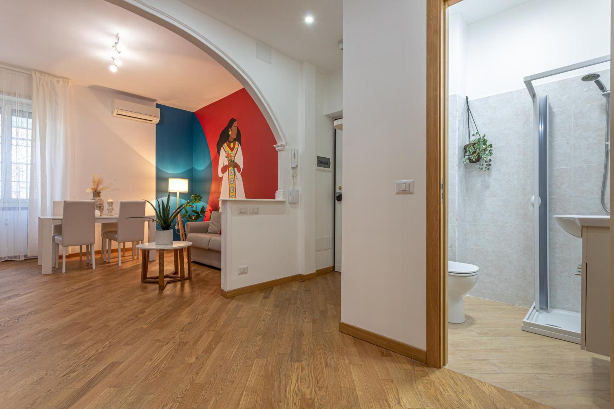 Apartamento Casa Abeba A Torre Maura Roma Exterior foto