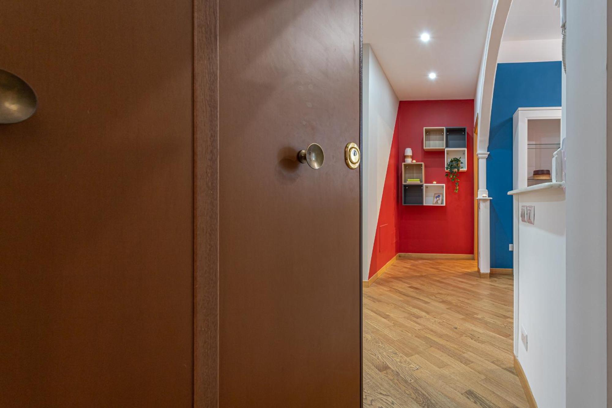 Apartamento Casa Abeba A Torre Maura Roma Exterior foto